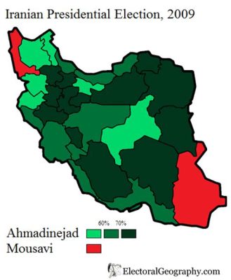 2009in Iranin presidentinvaalit: Islamilaisen tasavallan kansan tahto vastaan reformaatio